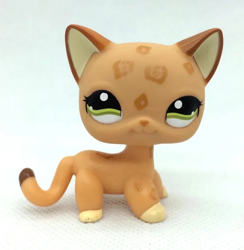 Mini Pet Shop Animal Figures Playset – Collectible Plastic Puppy & Kitty Toys