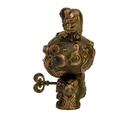 It's a F.A.D. Dunny Bronze Edition by J*RYU SIGNED Vinyl Art Toy Kidrobot