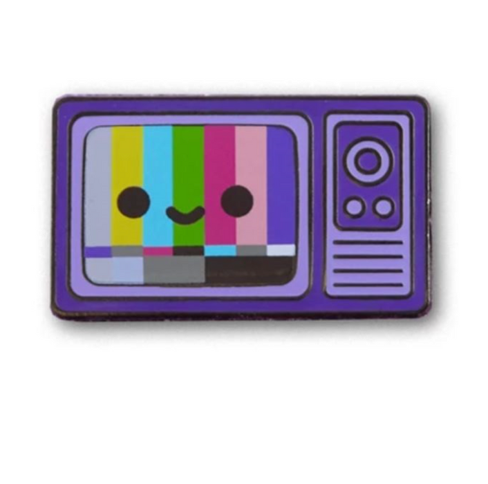 TV Color Bars Pin Pin 100% Soft