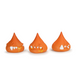 Kisses of Death 3 Pack Poison Pumpkin Spice edition Vinyl Art Toy Andrew Bell