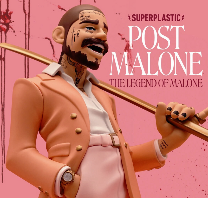 The Legend of Malone Vinyl Art Toy Superplastic