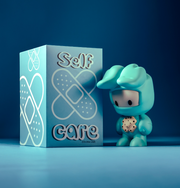 Ninobuni Self Care Figure Vinyl Art Toy 3DRetro