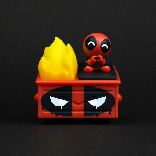 Deadpool Dumpster Fire Vinyl Figure PREORDER SHIPS NOV Vinyl Art Toy 100soft