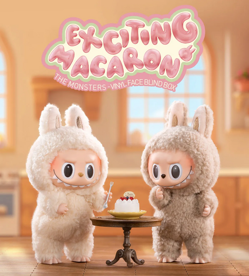 Pop Mart Labubu Exciting Macaron Blind Box Blind Box Pop Mart