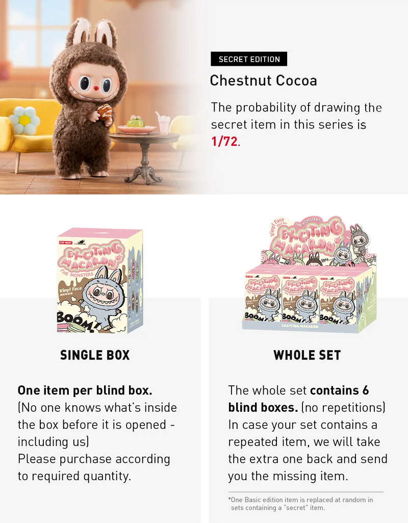 Pop Mart Labubu Exciting Macaron Blind Box — Tenacious Toys® Pop Mart Labubu Exciting Macaron Blind Box — Tenacious Toys®