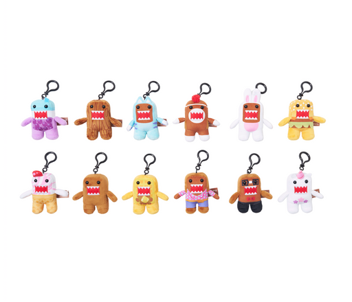 Domo 4 Inch Plush Collectible Clip Blind Bag Blind Box License 2 Play