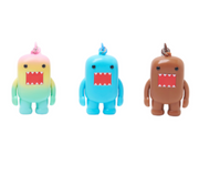 Domo 3 Inch Plastic Collectible Clip On Blind Box Blind Box License 2 Play