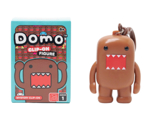 Domo 3 Inch Plastic Collectible Clip On Blind Box Blind Box License 2 Play