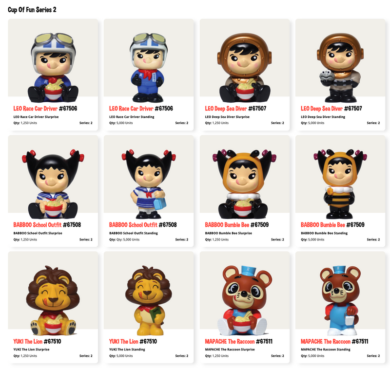 Rokimoto Cup of Fun Series 2 Blind Box Blind Box Rokimoto