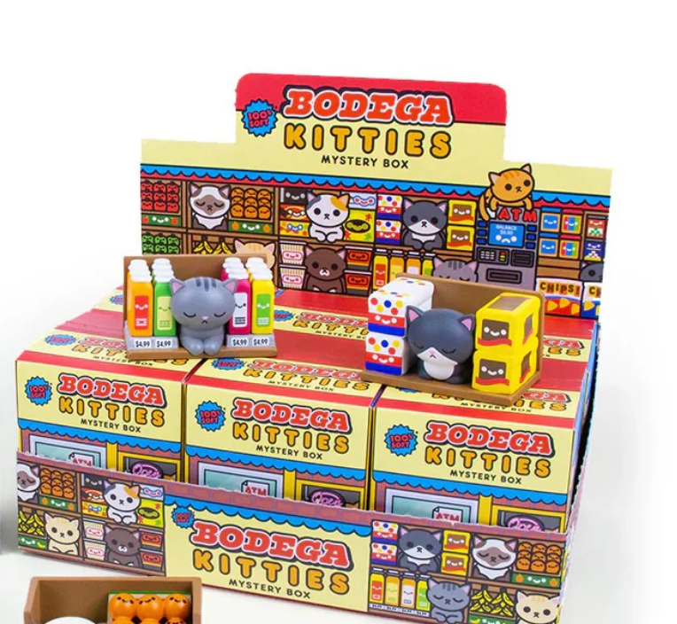 Bodega Kitties Mystery Box Series 2 Blind Box 100% Soft
