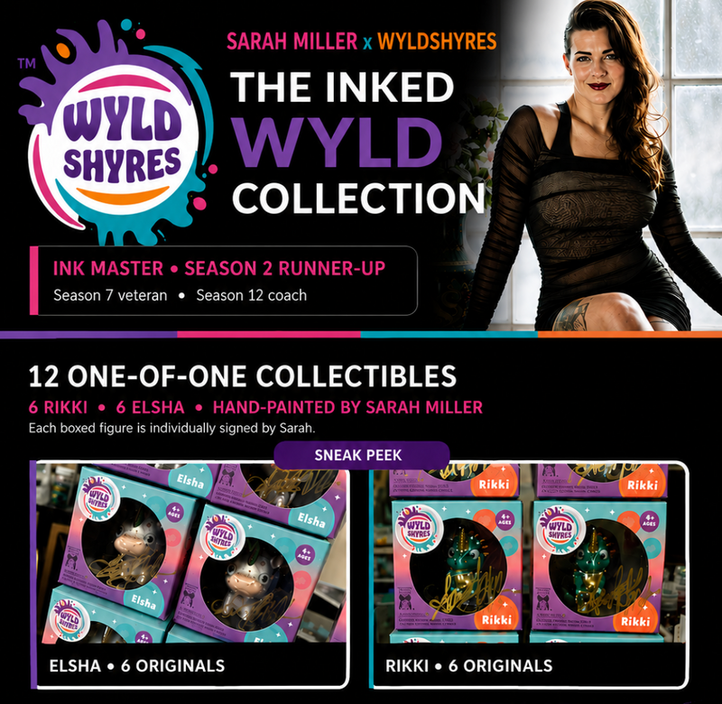 Inked Wyld Custom Wyldshyres Rikki by Sarah Miller