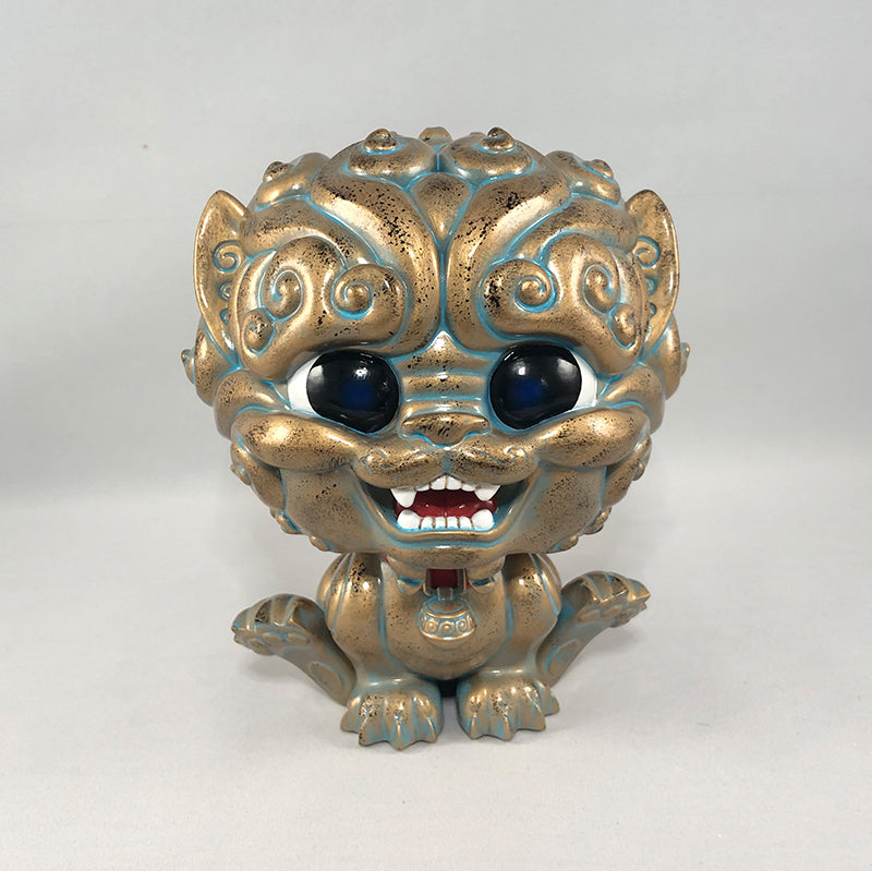 Shi-Shi the Tiny Guardian 6-inch Resin Statue - Bronze Edition Shi-Shi Bigshot Toyshop
