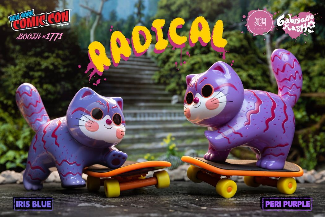 Radical Cat by Pinkgabbercat Vinyl Art Toy Polyphony