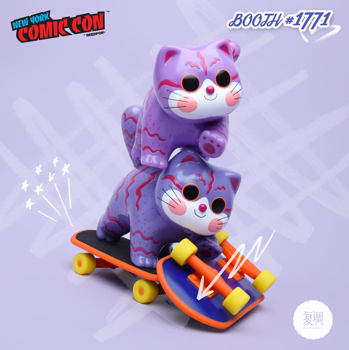 Radical Cat by Pinkgabbercat Vinyl Art Toy Polyphony