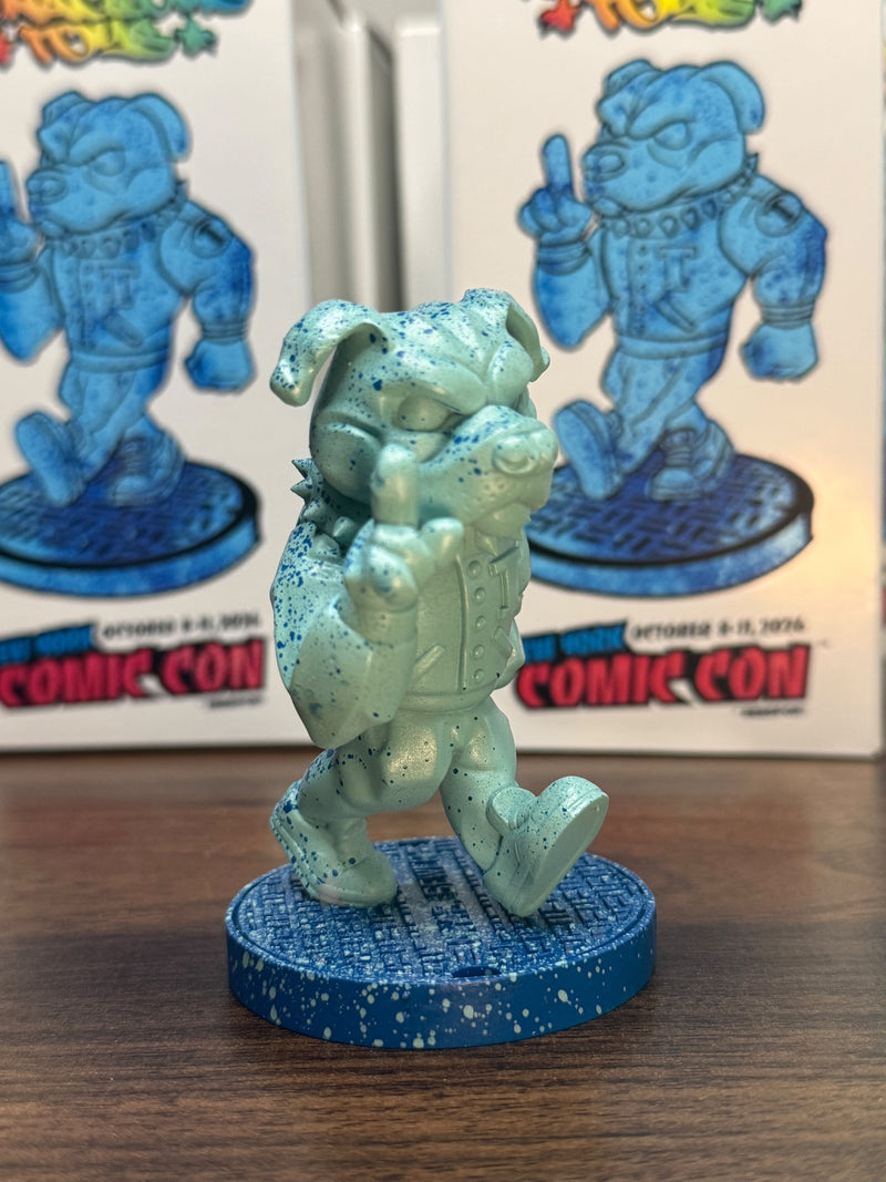 Letter Jacket Danger Dog figure by Sketch NYCC Exclusive