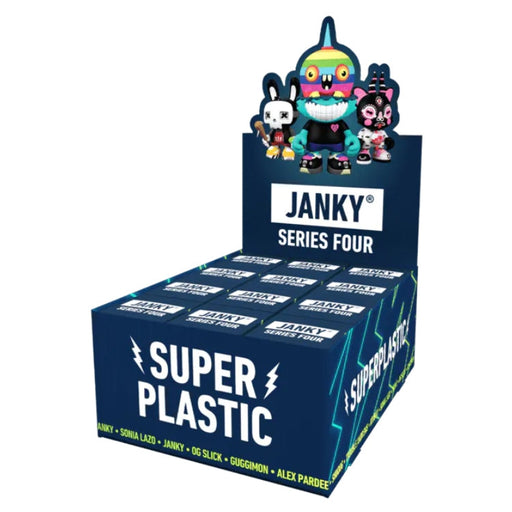 SuperPlastic: Minis, Janky (S4) Blind Box POPnBeards