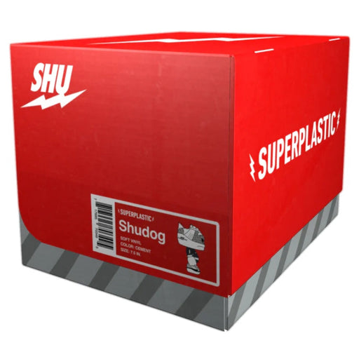 SuperPlastic: Shudog, Cement (LE) Vinyl Art Toy POPnBeards