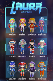 Laura Cyberpunk Blind Box Blind Box Toycity
