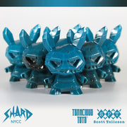 Midnight Gravy Shard by Scott Tolleson Resin Broke Piggy