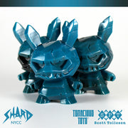 Midnight Gravy Shard by Scott Tolleson Resin Broke Piggy