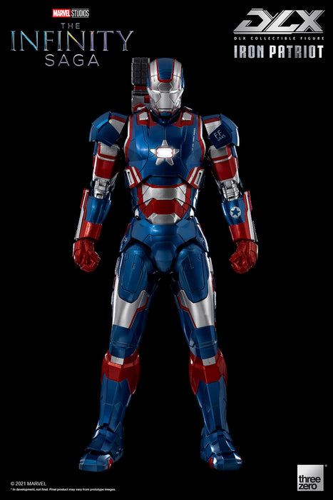 Marvel Studios: The Infinity Saga DLX Iron Patriot action figure Action Figure ThreeZero