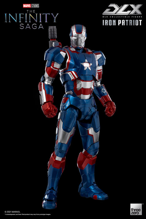 Marvel Studios: The Infinity Saga DLX Iron Patriot action figure Action Figure ThreeZero