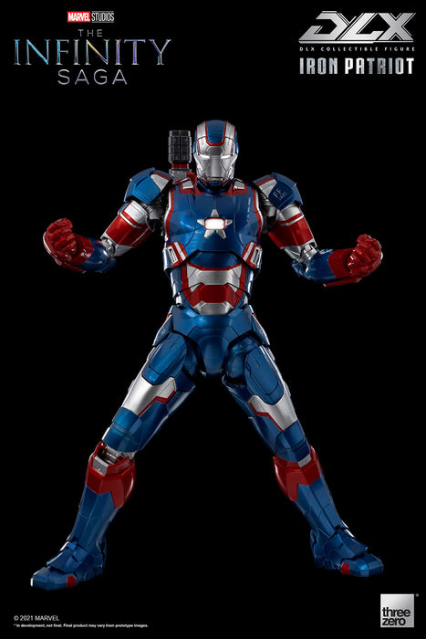 Marvel Studios: The Infinity Saga DLX Iron Patriot action figure Action Figure ThreeZero