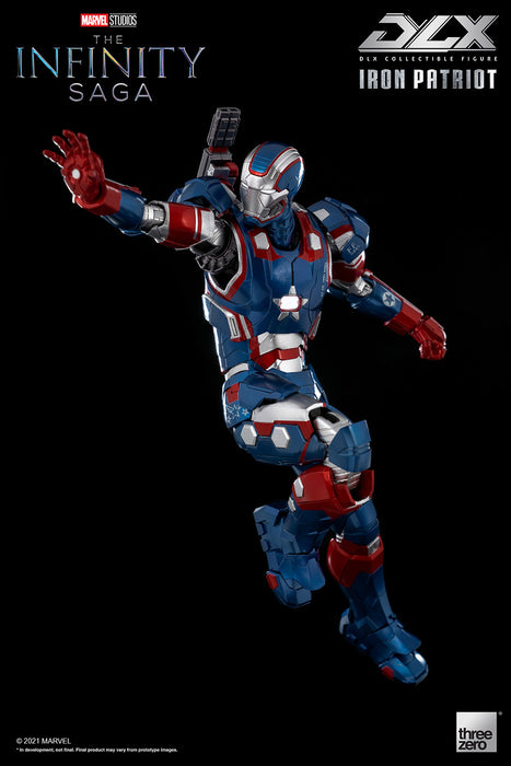 Marvel Studios: The Infinity Saga DLX Iron Patriot action figure Action Figure ThreeZero