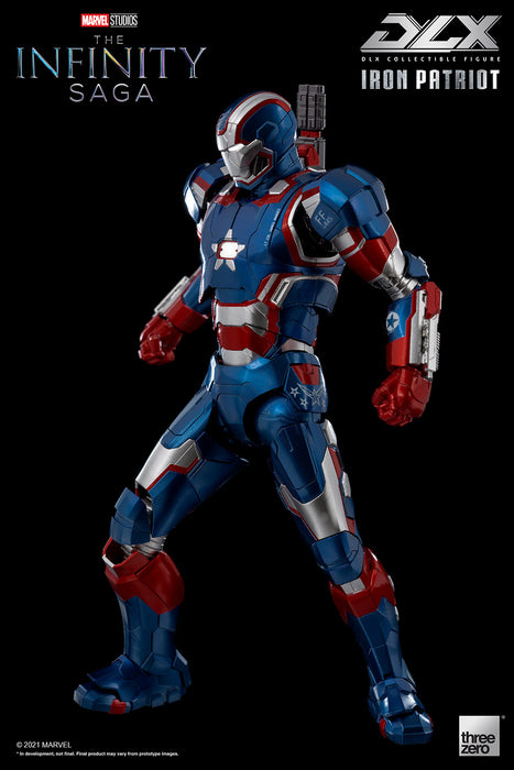 Marvel Studios: The Infinity Saga DLX Iron Patriot action figure Action Figure ThreeZero