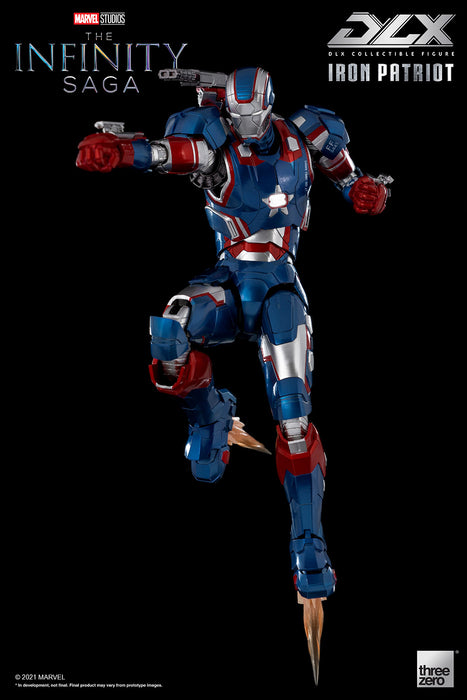 Marvel Studios: The Infinity Saga DLX Iron Patriot action figure Action Figure ThreeZero