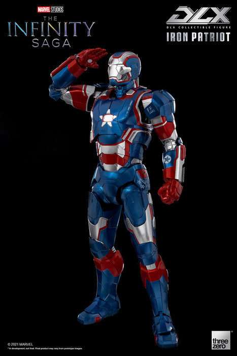 Marvel Studios: The Infinity Saga DLX Iron Patriot action figure Action Figure ThreeZero