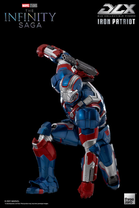 Marvel Studios: The Infinity Saga DLX Iron Patriot action figure Action Figure ThreeZero