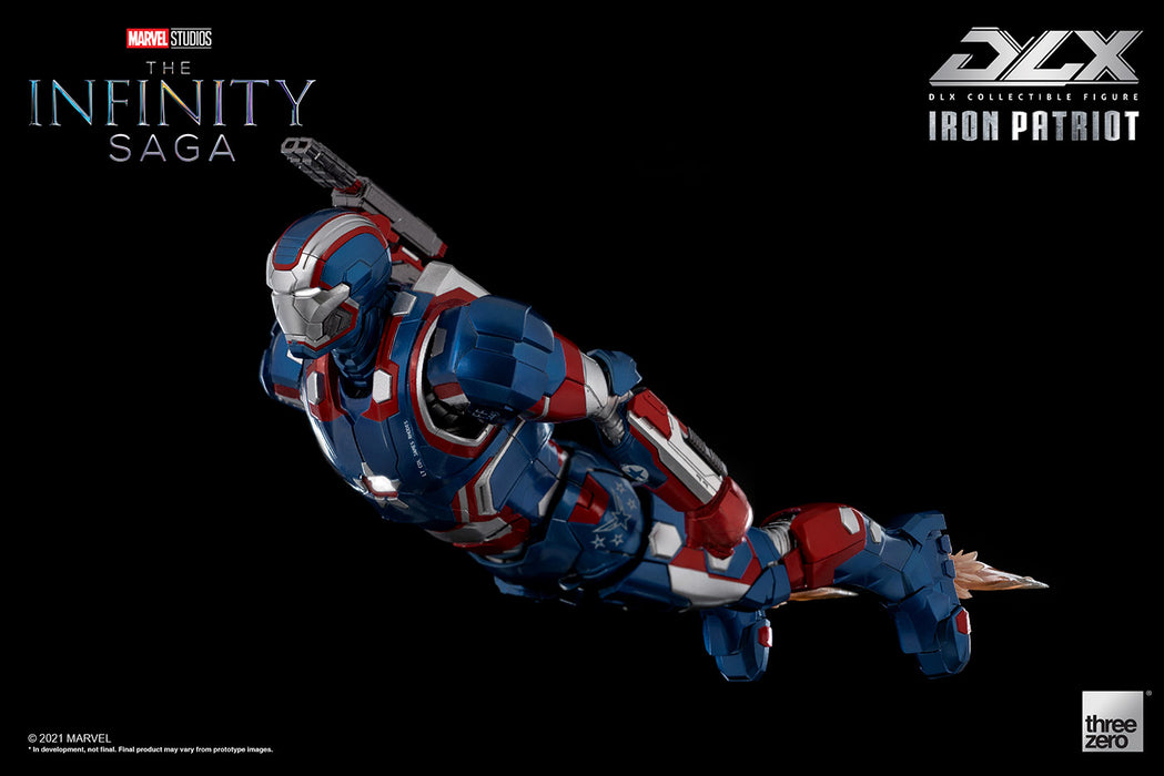 Marvel Studios: The Infinity Saga DLX Iron Patriot action figure Action Figure ThreeZero