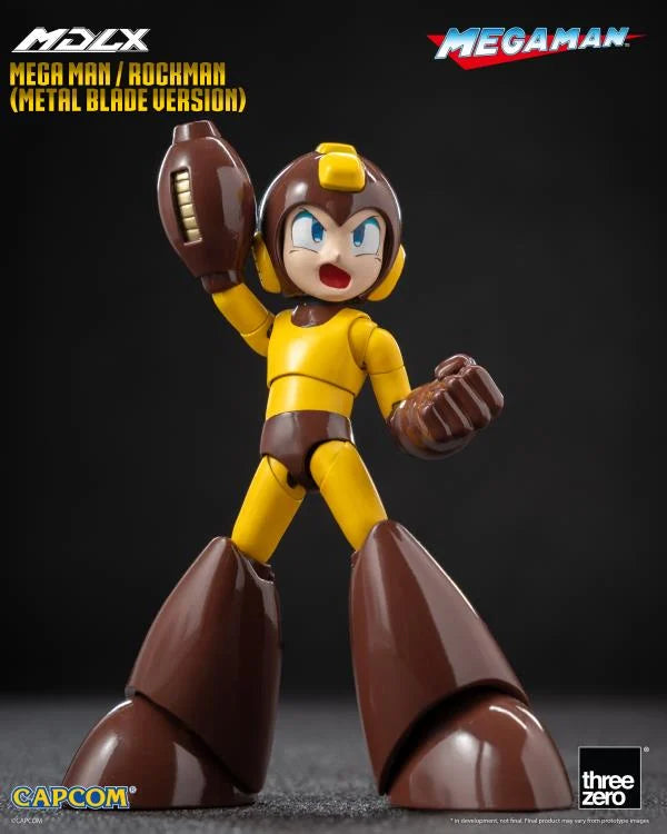 Mega Man MDLX Action Figure Series Rock Man Metal Blade Version Action Figure ThreeZero