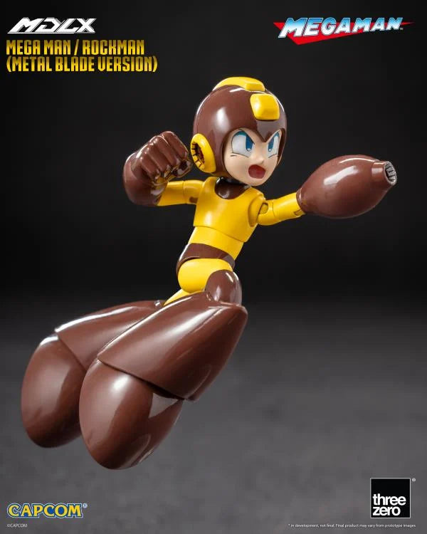 Mega Man MDLX Action Figure Series Rock Man Metal Blade Version Action Figure ThreeZero