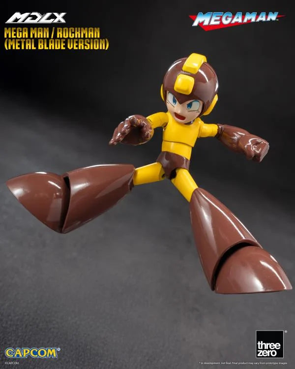 Mega Man MDLX Action Figure Series Rock Man Metal Blade Version Action Figure ThreeZero
