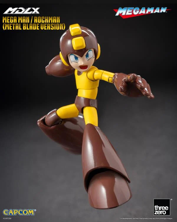 Mega Man MDLX Action Figure Series Rock Man Metal Blade Version Action Figure ThreeZero