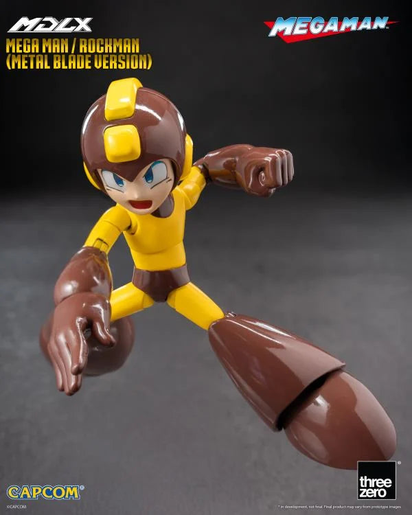 Mega Man MDLX Action Figure Series Rock Man Metal Blade Version Action Figure ThreeZero