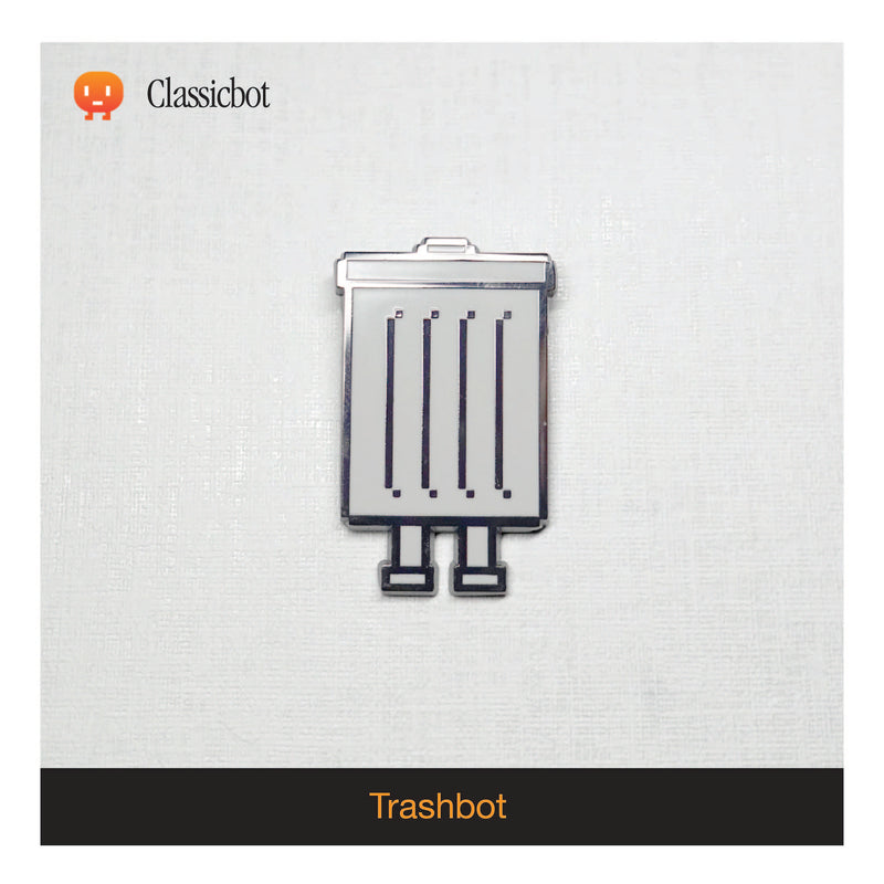Trashbot Pin Pin Classicbot