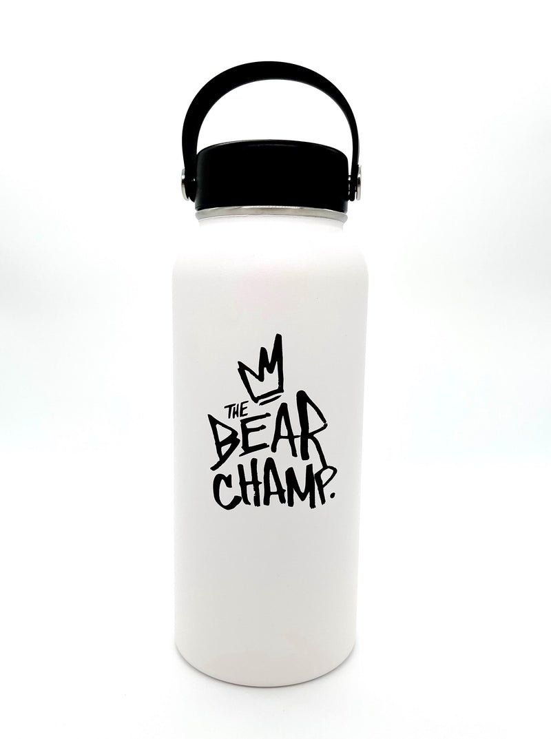 The Bear Champ Stainless Steel Water Bottle by JC Rivera Lifestlye UVDToys