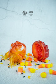 Bobbi The Baphomet - Candy Corn by Zintears Designer Toys Strangecat Toys