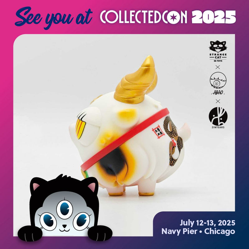 Bobbi by Zintears x Abao Designer Toys Strangecat Toys