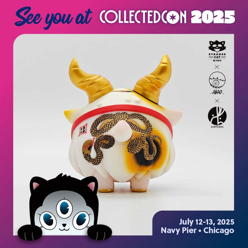 Bobbi by Zintears x Abao Designer Toys Strangecat Toys