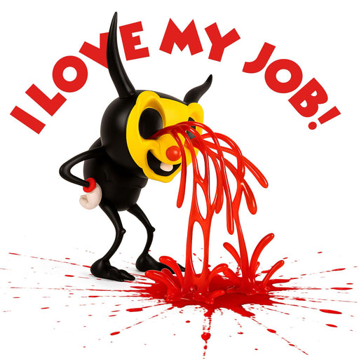 I Love My Job by Alex Pardee Designer Toys Strangecat Toys