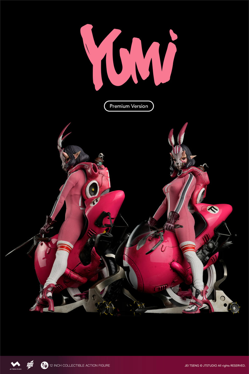 Gaki Race Yumi Premium 1/6 scale action figure set with vehicle PREORDER DEPOSIT Action Figure JT Studio