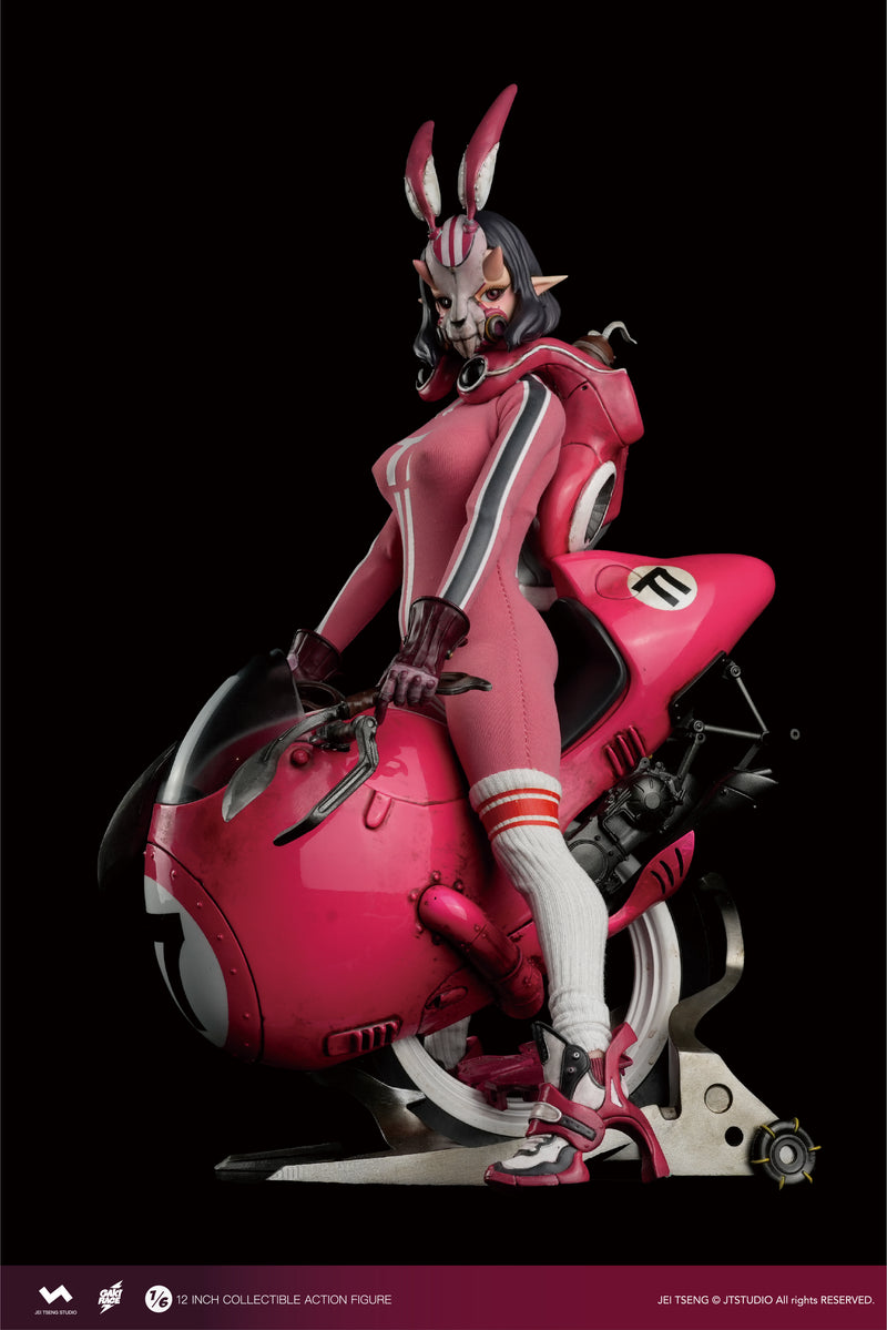 Gaki Race Yumi Premium 1/6 scale action figure set with vehicle PREORDER DEPOSIT Action Figure JT Studio