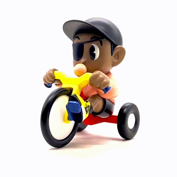 Zook - Big Wheel by Marly McFly UVDToys