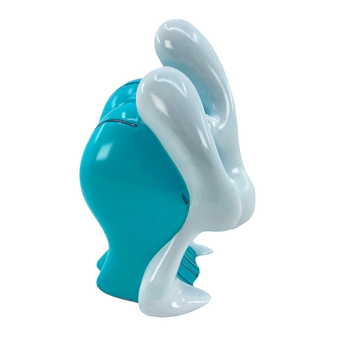 Wave Blue vinyl figure by Aaron Kai Vinyl Art Toy 3DRetro