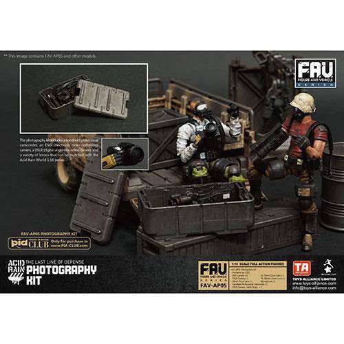 Acid Rain FAV-AP05 Photography Kit 1/18 Scale Action Figure Accessory Action & Toy Figures ToyShnip