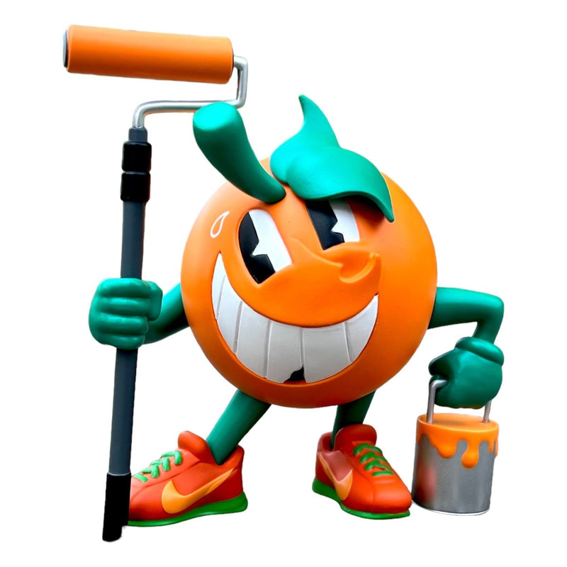 Atomik Orange "OG Roller" edition by Atomik Vinyl Toys UVDToys